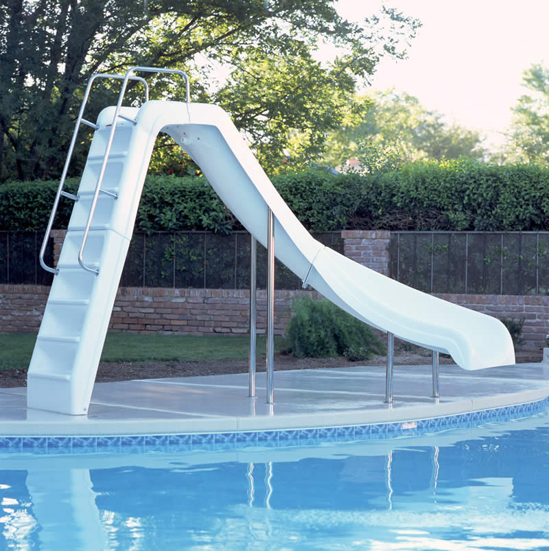 Inground Pool Options Sparkle Pools Inc, Used Swimming Pool Slides For Inground Pools